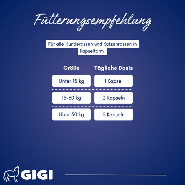 GIGI VET KreoPet Kapseln Für Hunde und Katzen