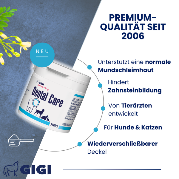 GIGI VET DENTAL CARE Gegen Zahnbelag Zahnstein & Mundgeruch