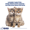 GIGI VET Katzenwelpen Wachstum & Entwicklung Mit Kalzium & Vitamin D3 Ohne künstliche Zusätze