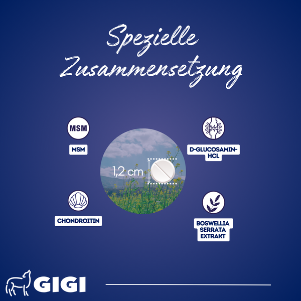 GIGI VET Gelenke Knochen Katzen Zusammensetzung